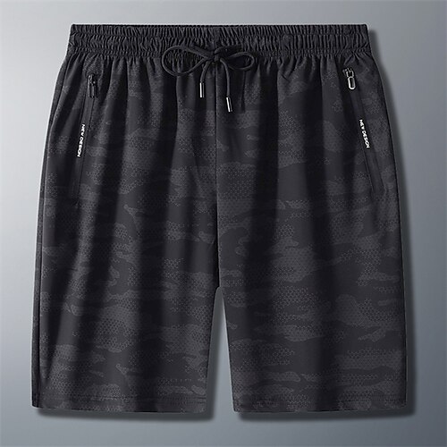 Men's Sports Shorts Pocket Knee Length Pants Daily Gym Inelastic Camouflage Quick Dry Lightweight Mid Waist Black M L XL XXL 3XL
Men's Sports Shorts Pocket Knee Length Pants Daily Gym Inelastic Camouflage Quick Dry Lightweight Mid Waist Black M L XL XXL 3XL