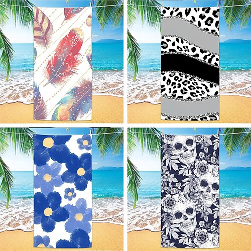 Beach Towel Microfiber Large Anti Sand 70x140cm Sea Towel Double Absorbent Quick Dry Bohemia for Swimming Pool Yoga Beach Shower Camping
Beach Towel Microfiber Large Anti Sand 70x140cm Sea Towel Double Absorbent Quick Dry Bohemia for Swimming Pool Yoga Beach Shower Camping