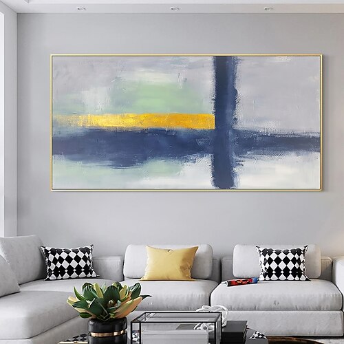 Handmade Hand Painted Oil Painting Wall Art Abstract Large Blue Block Canvas Paintings Home Decoration Decor Rolled Canvas No Frame Unstretched 
Handmade Hand Painted Oil Painting Wall Art Abstract Large Blue Block Canvas Paintings Home Decoration Decor Rolled Canvas No Frame Unstretched