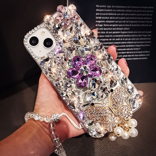 telefon Etui Til Apple Klassisk serie iPhone 13 Pro Max 12 11 SE 2022 X XR XS Max 8 7 Bærbar med telefonstrop Stødsikker Sommerfugl Blomst Krystal diamant Akryl
telefon Etui Til Apple Klassisk serie iPhone 13 Pro Max 12 11 SE 2022 X XR XS Max 8 7 Bærbar med telefonstrop Stødsikker Sommerfugl Blomst Krystal diamant Akryl