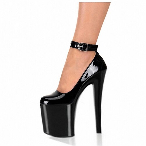 Women's Heels Party Beach Ankle Strap Heels Buckle Pumps Round Toe Peep Toe PU Leather Loafer Solid Colored Black / White Black White
Women's Heels Party Beach Ankle Strap Heels Buckle Pumps Round Toe Peep Toe PU Leather Loafer Solid Colored Black / White Black White