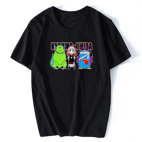 Inspired by SPY×FAMILY Loid Forger Yor Forger Anya Forger T-shirt Cartoon 100% Polyester Anime Harajuku Graphic Kawaii T-shirt For Men's / Women's / Couple's
Inspired by SPY×FAMILY Loid Forger Yor Forger Anya Forger T-shirt Cartoon 100% Polyester Anime Harajuku Graphic Kawaii T-shirt For Men's / Women's / Couple's