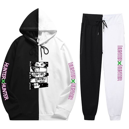 Hunter X Hunter Cosplay Pantalone Completi Felpa con cappuccio Manga Harajuku Grafica Kawaii Pantaloni Felpa con cappuccio Per Per uomo Per donna Unisex Per adulto Stampa a caldo 100% poliestere
Hunter X Hunter Cosplay Pantalone Completi Felpa con cappuccio Manga Harajuku Grafica Kawaii Pantaloni Felpa con cappuccio Per Per uomo Per donna Unisex Per adulto Stampa a caldo 100% poliestere
