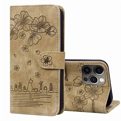 Phone Case For Apple Flip iPhone 13 Pro Max 12 11 SE 2022 X XR XS Max 8 7 Embossed Full Body Protective Card Holder Slots Flower TPU PU Leather
Phone Case For Apple Flip iPhone 13 Pro Max 12 11 SE 2022 X XR XS Max 8 7 Embossed Full Body Protective Card Holder Slots Flower TPU PU Leather