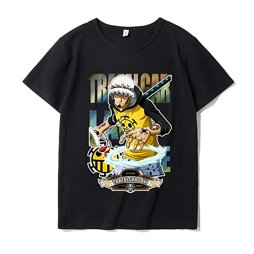 

Inspired by One Piece Monkey D. Luffy Roronoa Zoro T-shirt Cartoon Manga Anime Harajuku Graphic Kawaii T-shirt For Men's Women's Unisex Adults' Hot Stamping 100% Polyester