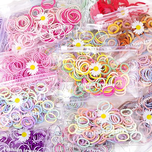100pcs Kids Girls' Sweet Daily Solid Colored Sexy Hair Accessories Colorful / Green / Black
100pcs Kids Girls' Sweet Daily Solid Colored Sexy Hair Accessories Colorful / Green / Black