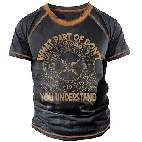 Homme Unisexe T shirt Tee Lettre Imprimés Photos Col Ras du Cou Vert Véronèse Gris Foncé Bleu Marine 3D effet Extérieur Plein Air Manches Courtes Imprimer Vêtement Tenue Sportif Design Casual Grand
Homme Unisexe T shirt Tee Lettre Imprimés Photos Col Ras du Cou Vert Véronèse Gris Foncé Bleu Marine 3D effet Extérieur Plein Air Manches Courtes Imprimer Vêtement Tenue Sportif Design Casual Grand