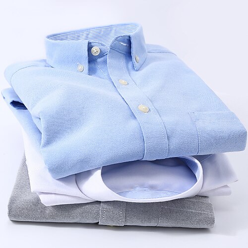 Men's Shirt Solid Color Turndown Street Daily Button-Down Long Sleeve Tops Casual Fashion Breathable Comfortable White Black Blue
Men's Shirt Solid Color Turndown Street Daily Button-Down Long Sleeve Tops Casual Fashion Breathable Comfortable White Black Blue