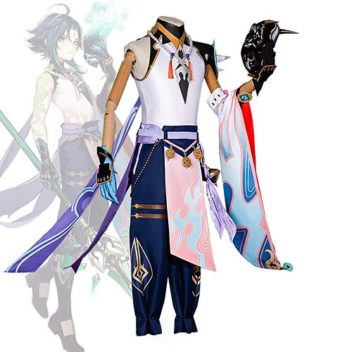 Inspired by Genshin Impact Xiao Anime Cosplay Costumes Japanese Cosplay Suits Costume For Men's
Inspired by Genshin Impact Xiao Anime Cosplay Costumes Japanese Cosplay Suits Costume For Men's