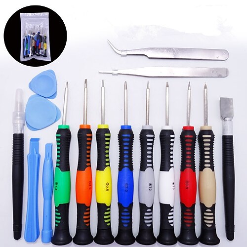 

Tool 16 In 1 Screwdriver Set Mobile Phone Digital Maintenance Multi-Function Disassembly Telecommunication Tool Box
