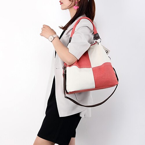 Women's Sling Bags Tote Canvas Tote Bag Shoulder Bag Canvas Zipper Geometric Daily Outdoor Green Black Blue Gray
Women's Sling Bags Tote Canvas Tote Bag Shoulder Bag Canvas Zipper Geometric Daily Outdoor Green Black Blue Gray