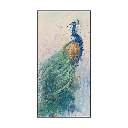 Handmade Oil Painting Canvas ecoration Modern Animals Peacock for Home Decor Rolled Frameless Unstretched Painting
Handmade Oil Painting Canvas ecoration Modern Animals Peacock for Home Decor Rolled Frameless Unstretched Painting