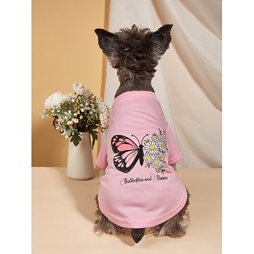Dog Shirts Cotton Striped T-Shirt, Summer Pet Clothes for Small Dogs, Soft Puppy Apparel Cat Tee, Breathable Stretchy
Dog Shirts Cotton Striped T-Shirt, Summer Pet Clothes for Small Dogs, Soft Puppy Apparel Cat Tee, Breathable Stretchy