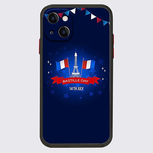14 Juillet 2022 Bonne Fête Nationale Français Phone Case For Apple iPhone 13 Pro Max 12 11 SE 2022 X XR XS Max 8 7 Unique Design Protective Case Dustproof Shockproof Back Cover TPU
14 Juillet 2022 Bonne Fête Nationale Français Phone Case For Apple iPhone 13 Pro Max 12 11 SE 2022 X XR XS Max 8 7 Unique Design Protective Case Dustproof Shockproof Back Cover TPU