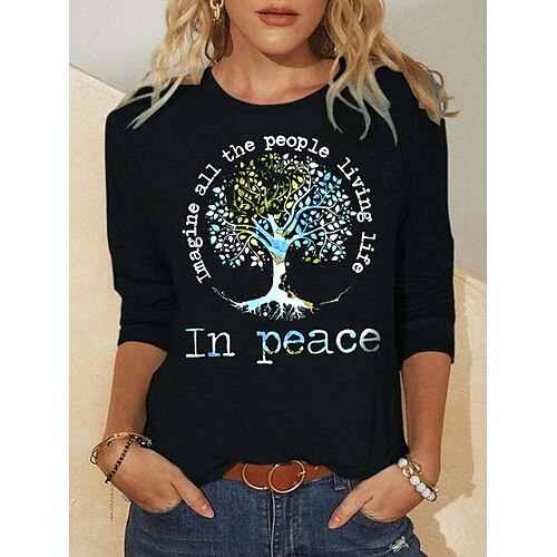 Women's Blouse Basic Multi Color Basic Round Neck Regular Fall Green Black Blue Grey
Women's Blouse Basic Multi Color Basic Round Neck Regular Fall Green Black Blue Grey