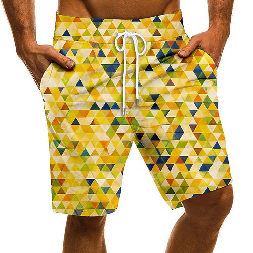 Men's Swim Trunks Swim Shorts Quick Dry Board Shorts Bathing Suit with Pockets Drawstring Swimming Surfing Beach Water Sports Printed Spring Summer
Men's Swim Trunks Swim Shorts Quick Dry Board Shorts Bathing Suit with Pockets Drawstring Swimming Surfing Beach Water Sports Printed Spring Summer
