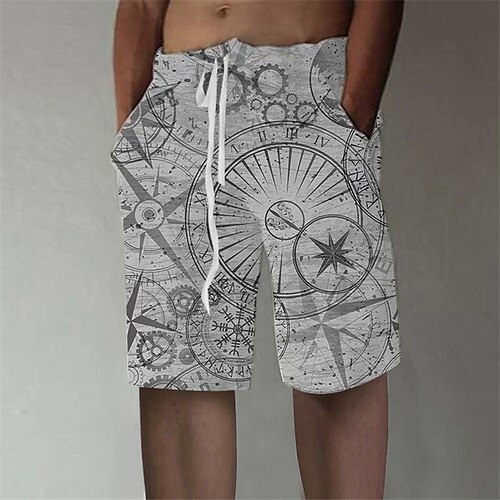 Men's Shorts Beach Shorts Elastic Waist 3D Print Straight Leg Graphic Prints Mechanical Parts Comfort Breathable Short Sports Outdoor Daily Cotton Blend Designer Stylish Gray
Men's Shorts Beach Shorts Elastic Waist 3D Print Straight Leg Graphic Prints Mechanical Parts Comfort Breathable Short Sports Outdoor Daily Cotton Blend Designer Stylish Gray