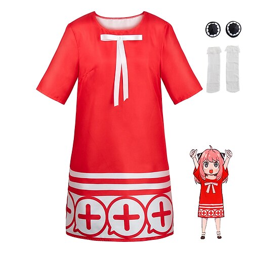 Ispirato da Spy x Family Famiglia spia Anya falsario Anime Costumi Cosplay Giapponese Halloween Abiti Cosplay Abito Calze Cappelli Per Per donna Da ragazza
Ispirato da Spy x Family Famiglia spia Anya falsario Anime Costumi Cosplay Giapponese Halloween Abiti Cosplay Abito Calze Cappelli Per Per donna Da ragazza