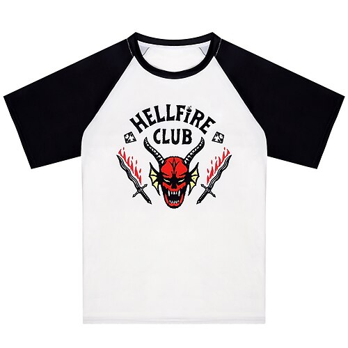 Inspired by Stranger Things Hellfire Club T-shirt Anime Terylene Anime Harajuku Graphic Kawaii T-shirt For Men's / Women's / Couple's
Inspired by Stranger Things Hellfire Club T-shirt Anime Terylene Anime Harajuku Graphic Kawaii T-shirt For Men's / Women's / Couple's