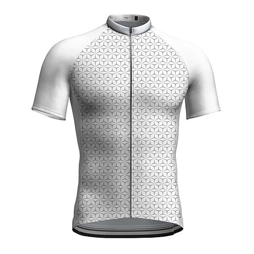 21Grams Men's Cycling Jersey Short Sleeve Bike Top with 3 Rear Pockets Mountain Bike MTB Road Bike Cycling Breathable Quick Dry Moisture Wicking Reflective Strips White Dark Navy Polyester Spandex
21Grams Men's Cycling Jersey Short Sleeve Bike Top with 3 Rear Pockets Mountain Bike MTB Road Bike Cycling Breathable Quick Dry Moisture Wicking Reflective Strips White Dark Navy Polyester Spandex