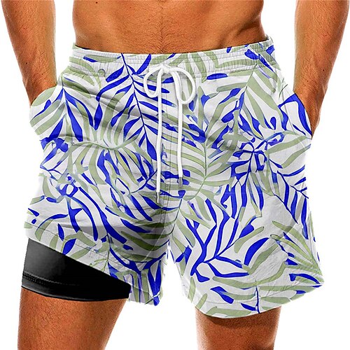 Men's Swim Trunks Swim Shorts Quick Dry Board Shorts Bathing Suit Compression Liner with Pockets Drawstring Swimming Surfing Beach Water Sports Printed Spring Summer
Men's Swim Trunks Swim Shorts Quick Dry Board Shorts Bathing Suit Compression Liner with Pockets Drawstring Swimming Surfing Beach Water Sports Printed Spring Summer