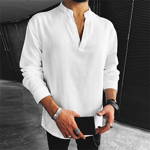 Homme T shirt Tee Couleur Pleine Col V Blanche Casual du quotidien Manches Courtes Vêtement Tenue Coton Sportif Mode Léger Grand et grand / Eté
Homme T shirt Tee Couleur Pleine Col V Blanche Casual du quotidien Manches Courtes Vêtement Tenue Coton Sportif Mode Léger Grand et grand / Eté