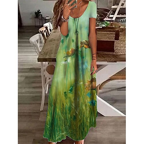Femme Robe casual Manche Courte Printemps Eté Poche Imprimer Floral Dégradé de Couleur Col V 2022 Moins de 10 Vert Bleu Rouge S M L XL XXL 3XL
Femme Robe casual Manche Courte Printemps Eté Poche Imprimer Floral Dégradé de Couleur Col V 2022 Moins de 10 Vert Bleu Rouge S M L XL XXL 3XL