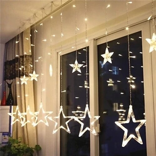 1pc Christmas Fairy Lights 2.5m Led String Lights Star Garland on Window Curtain Indoor Tree Decoration Halloween Wedding Light
1pc Christmas Fairy Lights 2.5m Led String Lights Star Garland on Window Curtain Indoor Tree Decoration Halloween Wedding Light