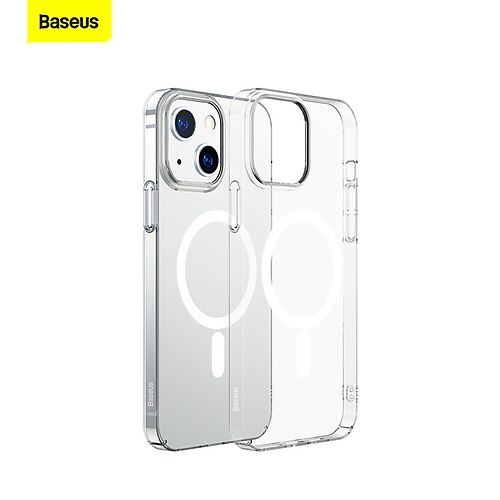 Baseus Crystal Magnetic Phone Case For iP13 6.1 inch Full Coverage Tempered Glass Transparent
Baseus Crystal Magnetic Phone Case For iP13 6.1 inch Full Coverage Tempered Glass Transparent