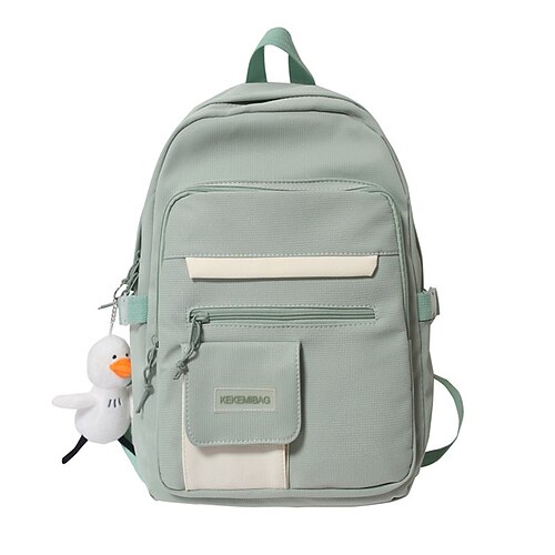 School Backpack Bookbag Solid Color for Student Boys Girls Water Resistant Wear-Resistant Breathable Nylon School Bag Back Pack Satchel 20.42 inch
School Backpack Bookbag Solid Color for Student Boys Girls Water Resistant Wear-Resistant Breathable Nylon School Bag Back Pack Satchel 20.42 inch