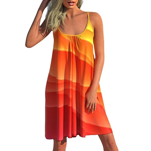Women's Sundress Short Mini Dress Black And White Blue Red Light Blue Sleeveless Color Gradient Backless Cold Shoulder Spring Summer Spaghetti Strap Casual Vacation 2022 S M L XL XXL
Women's Sundress Short Mini Dress Black And White Blue Red Light Blue Sleeveless Color Gradient Backless Cold Shoulder Spring Summer Spaghetti Strap Casual Vacation 2022 S M L XL XXL