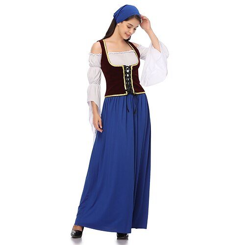 Oktoberfest Beer International Beer Festival Dirndl Trachtenkleider Women's Skirts Vest Top Bavarian Costume Dark Brown
Oktoberfest Beer International Beer Festival Dirndl Trachtenkleider Women's Skirts Vest Top Bavarian Costume Dark Brown