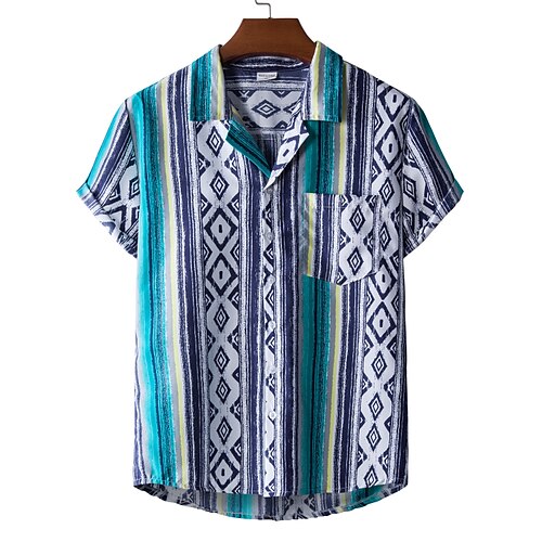 Men's Shirt Graphic Patterned Turndown Casual Daily Short Sleeve Tops Hawaiian Rainbow
Men's Shirt Graphic Patterned Turndown Casual Daily Short Sleeve Tops Hawaiian Rainbow