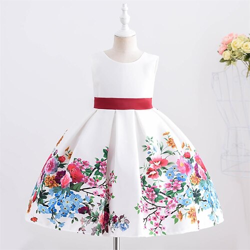 Kids Girls' Dress Flower Skater Dress Knee-length Dress Party Bow Sleeveless Cute Dress 2-8 Years Spring Purple Pink Wine
Kids Girls' Dress Flower Skater Dress Knee-length Dress Party Bow Sleeveless Cute Dress 2-8 Years Spring Purple Pink Wine