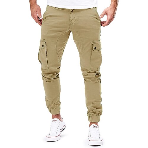 Men's Cargo Pants Multiple Pockets Cotton Solid Color Sport Athleisure Bottoms Breathable Soft Comfortable Everyday Use Street Casual Athleisure Daily Outdoor
Men's Cargo Pants Multiple Pockets Cotton Solid Color Sport Athleisure Bottoms Breathable Soft Comfortable Everyday Use Street Casual Athleisure Daily Outdoor