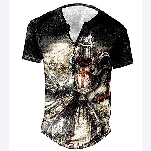 Men's T shirt Tee Henley Shirt Tee Graphic Soldier Henley Black 3D Print Plus Size Outdoor Daily Short Sleeve Button-Down Print Clothing Apparel Basic Designer Casual Big and Tall / Summer / Summer
Men's T shirt Tee Henley Shirt Tee Graphic Soldier Henley Black 3D Print Plus Size Outdoor Daily Short Sleeve Button-Down Print Clothing Apparel Basic Designer Casual Big and Tall / Summer / Summer