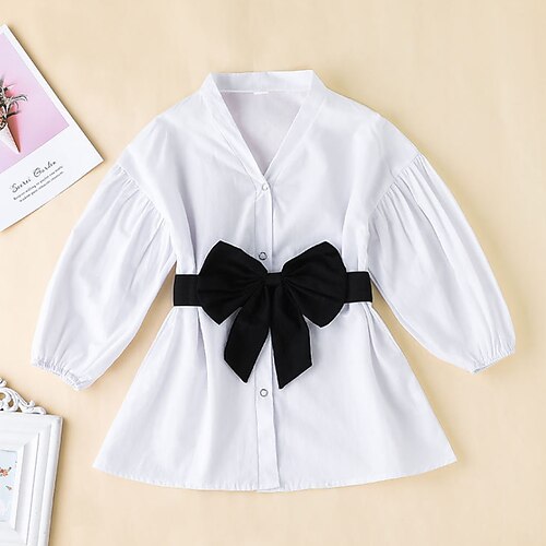 Kids Girls' Cardigan Solid Color Outdoor Long Sleeve Cute Cotton 3-6 Years Spring White
Kids Girls' Cardigan Solid Color Outdoor Long Sleeve Cute Cotton 3-6 Years Spring White