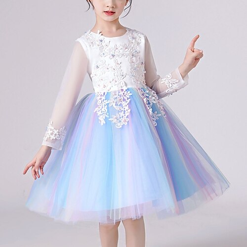 Kids Girls' Dress Jacquard A Line Dress Midi Dress Wedding Patchwork Long Sleeve Elegant Dress 3-12 Years Spring Pink Light Blue
Kids Girls' Dress Jacquard A Line Dress Midi Dress Wedding Patchwork Long Sleeve Elegant Dress 3-12 Years Spring Pink Light Blue