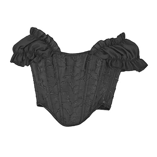 Corset Women's Corsets Halloween Prom Party & Evening Club White Black Sexy Overbust Corset Buckle Zipper Backless Tummy Control Pure Color Spring Summer
Corset Women's Corsets Halloween Prom Party & Evening Club White Black Sexy Overbust Corset Buckle Zipper Backless Tummy Control Pure Color Spring Summer