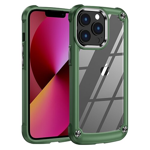 Phone Case For Apple Back Cover iPhone 13 Pro Max 12 11 SE 2022 X XR XS Max 8 7 Bumper Frame Four Corners Drop Resistance with Wrist Strap Solid Colored TPU PC Metal
Phone Case For Apple Back Cover iPhone 13 Pro Max 12 11 SE 2022 X XR XS Max 8 7 Bumper Frame Four Corners Drop Resistance with Wrist Strap Solid Colored TPU PC Metal