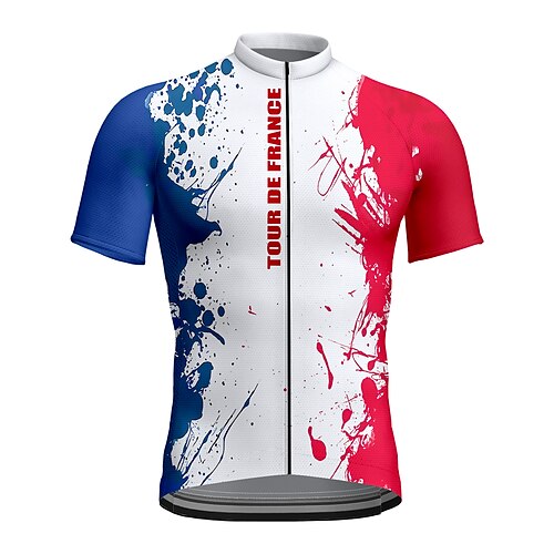 21Grams Men's Cycling Jersey Short Sleeve Bike Jersey Top with 3 Rear Pockets Mountain Bike MTB Road Bike Cycling Breathable Quick Dry Moisture Wicking Reflective Strips Purple Yellow Red Graffiti
21Grams Men's Cycling Jersey Short Sleeve Bike Jersey Top with 3 Rear Pockets Mountain Bike MTB Road Bike Cycling Breathable Quick Dry Moisture Wicking Reflective Strips Purple Yellow Red Graffiti