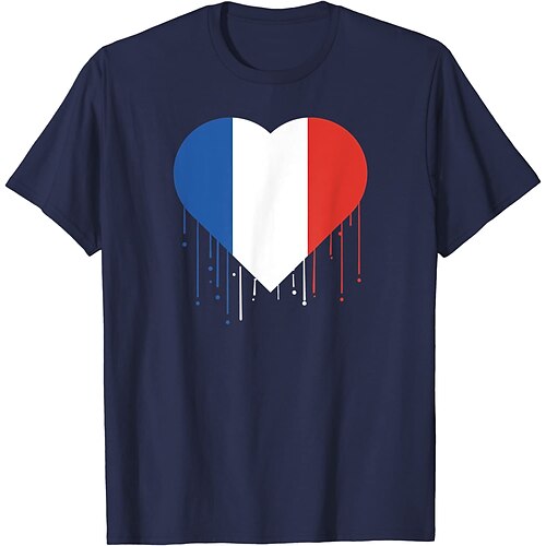 Inspired by 14 Juillet 2022 Fête Nationale Française Vive La France Tricolore Française T-shirt Souvenir 100% Polyester Anime Classic Street Style T-shirt For Men's / Women's / Couple's
Inspired by 14 Juillet 2022 Fête Nationale Française Vive La France Tricolore Française T-shirt Souvenir 100% Polyester Anime Classic Street Style T-shirt For Men's / Women's / Couple's