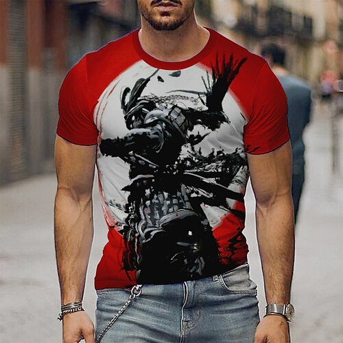 Vikinger Krigere T-skjorte Anime Tegneserie Animé Harajuku Graphic Kawaii T-Trøye Til Herre Dame Unisex Voksne 3D-utskrift 100% Polyester
Vikinger Krigere T-skjorte Anime Tegneserie Animé Harajuku Graphic Kawaii T-Trøye Til Herre Dame Unisex Voksne 3D-utskrift 100% Polyester