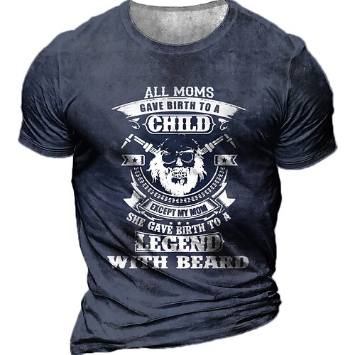 Men's Unisex T shirt Tee 3D Print Graphic Prints Letter Crew Neck Street Daily Print Short Sleeve Tops Designer Casual Vintage Big and Tall Black Army Green Brown / Summer
Men's Unisex T shirt Tee 3D Print Graphic Prints Letter Crew Neck Street Daily Print Short Sleeve Tops Designer Casual Vintage Big and Tall Black Army Green Brown / Summer