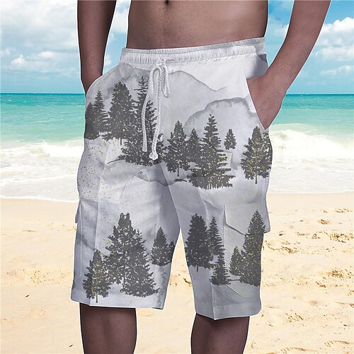 Men's Designer Streetwear Shorts Cargo Shorts 3D Print Drawstring Elastic Waist Short Pants Casual Daily Micro-elastic Graphic Patterned Tree Breathable Soft Mid Waist Gray S M L XL XXL
Men's Designer Streetwear Shorts Cargo Shorts 3D Print Drawstring Elastic Waist Short Pants Casual Daily Micro-elastic Graphic Patterned Tree Breathable Soft Mid Waist Gray S M L XL XXL