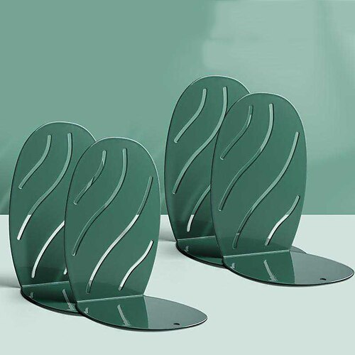 4pcs/set Decorative Bookends Metal Bookends Accessory Non-slip Bumpers Anti-scratch Rubber Pad Slim Book Shelf Support Drop Shipping
4pcs/set Decorative Bookends Metal Bookends Accessory Non-slip Bumpers Anti-scratch Rubber Pad Slim Book Shelf Support Drop Shipping