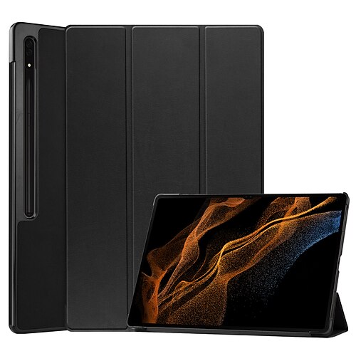 Tablet Case Cover For Samsung Galaxy Tab S8 Ultra Portable Pencil Holder with Stand Solid Colored PC PU Leather
Tablet Case Cover For Samsung Galaxy Tab S8 Ultra Portable Pencil Holder with Stand Solid Colored PC PU Leather