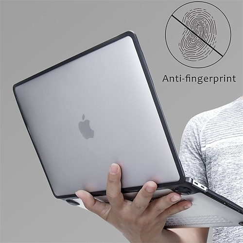 

MacBook Case Compatible with Macbook Air Pro 13.3 inch Hard Plastic Transparent Solid Color