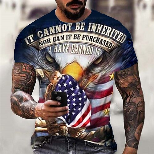Men's Unisex T shirt Tee Graphic Prints National Flag Crew Neck Blue 3D Print Outdoor Street Short Sleeve Print Clothing Apparel Sports Designer Casual Big and Tall / Summer / Summer
Men's Unisex T shirt Tee Graphic Prints National Flag Crew Neck Blue 3D Print Outdoor Street Short Sleeve Print Clothing Apparel Sports Designer Casual Big and Tall / Summer / Summer