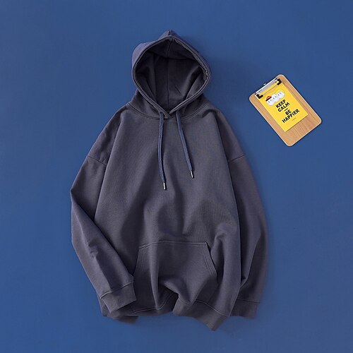 Men's Hoodie Pullover Hoodie Sweatshirt Solid Color Front Pocket Casual Daily Holiday non-printing Casual Vintage Hoodies Sweatshirts White Black Pink
Men's Hoodie Pullover Hoodie Sweatshirt Solid Color Front Pocket Casual Daily Holiday non-printing Casual Vintage Hoodies Sweatshirts White Black Pink